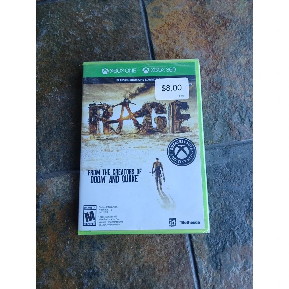 Xbox One 360 Greatest Hits Rage‎ BRAND NEW FACTORY SEALED READ